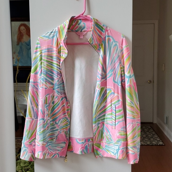 Lilly Pulitzer Zip Up Jacket - Picture 3 of 13